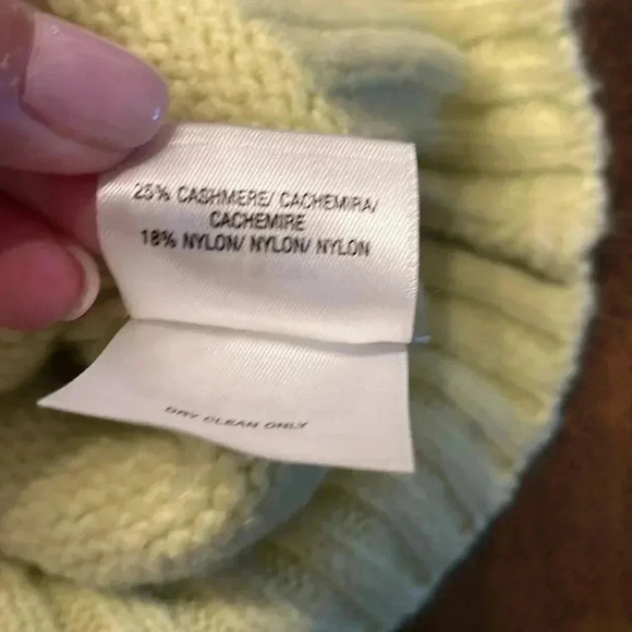 Favorite Daughter The William V-Neck Wool & Cashmere Blend Sweater S - Picture 9 of 9